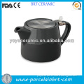 ceramic black wholesale high quality tea infuser pot